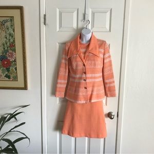 Vintage dress & jacket set EUC SZ S
